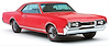 Decal Kit 1967 Cutlass Y70 Body Stripes - image 1