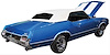 Decal Kit 1972 Cutlass W25 Body Stripes - image 1