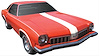 Decal Kit 1973 Cutlass Y73 Body Stripes - image 1