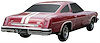 Decal Kit 1974 Cutlass Y73 Body Stripes - image 1