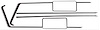 Decal 71-72 Cutlass Hood Trunk Stripe Kit W-29 - image 1