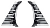 Outer Grille Extensions 1966 Chevy Chevelle/El Camino - image 1