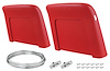 SEATBACK BUCKET KIT RED - image 1