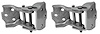C990002-PR Hinge, Door, 1966-67 Chevelle/El Camino, Upper, Pair - image 1