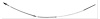 Emergency Brake Cable Front 1964-72 A-Body Manual/Powerglide/TH350 - image 1