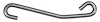 S-Hook Park Brake Cable Small All - image 1
