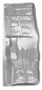 Floor Pan Front to Rear Section 1964-67 A-Body/1964-72 El Camino - image 1
