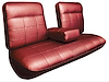Seat Upholstery 1963 Cadillac DeVille Front Bench w/ Armrest - image 1