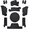 Trunk Board Kit 1973 Eldorado Convertible w/ Felt Material - image 1