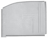 1954-56 Cadillac Front Floor Pan - image 1