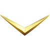 Emblem Hood V 1954-55 Cadillac - image 1