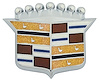 Emblem Hood Crest 1967-68 Cadillac Except Eldorado - image 1