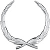 Emblem Hood Wreath 1967-70 Eldorado - image 1