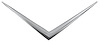"V" Hood Emblem 1965-1966 Cadillac - image 1