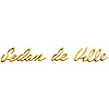 Emblem Fender 1957 Cadillac Sedan Deville Script - image 1