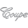 Emblem Fender 1971-76 Cadillac Coupe Script - image 1