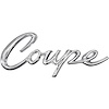 Emblem 1963-64 Cadillac Coupe Quarter Panel Script - image 1