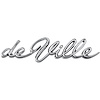 Emblem 1963-64 Cadillac DeVille Quarter Panel Script - image 1
