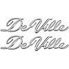 Emblems DeVille Script Quarter Panel 1965-70 Cadillac Convertible - image 1