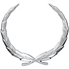 Emblem 1963-65 / 1976 Cadillac Quarter Panel / Hubcap Wreath - image 1
