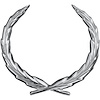 Emblem Trunk Wreath 1967-70 Cadillac Fleetwood - image 1