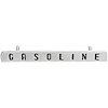 Emblem Gasoline Door 1957-58 Cadillac Brougham - image 1