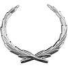 Emblem Hub Cap Wreath 1974-76 Cadillac Eldorado - image 1