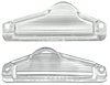 Lens License Plate Lamp 1966 Cadillac Exc. CC - image 1