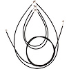 Heater Control Cables 1964 Cadillac 4pc - image 1