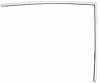 Door Window Frame 1959-60 Bonn/Cat/Cad 2dr HT - image 1