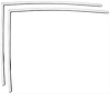 Door window Frame 1959-60 Bonn/Cat/Cad 2dr HT - image 1