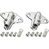 Sun Visor Supports 1959-63 GM A-Body Coupe Chrome - image 1