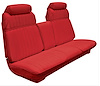 Seat Upholstery 1970 Eldorado Front Strato-Bench Leather - image 1
