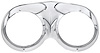Headlight Bezel Set 1959-1960 Cadillac - image 1