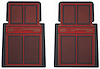 FLOOR MAT SET RED LOGO - image 1