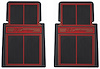 CFM0308-RDNC Floor Mats, Rubber, "El Camino" Stamped Logo