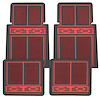 FLOOR MAT SET LOGO RED - image 1