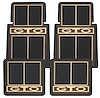 CFP0313-SDNC Floor Mats, Rubber, "GTO" Stamped Logo - image 1
