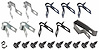 Clip Set Brake Line 1969 Chevelle/El Camino - image 1