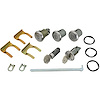 Lock Set Ignition/Doors/Glove Box/Trunk 1967 Original Style w/ Octagon Keys - image 1