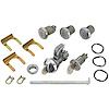 Lock Set Ignition/Doors/Glove Box/Trunk 1968 Original Style w/ Octagon Keys - image 1