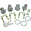 Lock Set Ignition/Doors/Trunk 1964 Chevelle w/ Original Style Keys - image 1