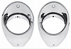 Dash Vent Bezel 66-67 Chevelle / El Camino Chrome - image 1