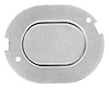 Trunk/Floor Pan Oval Notched Drain Plug 1961-67 GM - image 1