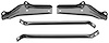 Bumper Brackets Rear 1966-67 Chevelle - image 1