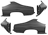 Quarter Panel 68 Chevelle Coupe Complete - image 1
