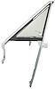 Vent Window Assembly Fits Select 1966-1967 GM A-Body Coupe, Convertible Models [Left/Driver Side] - image 1