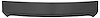 CH27058 Filler Panel Rear Window to Trunk Lid for 1970-1972 Chevrolet Chevelle Convertible - image 1
