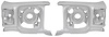CH27065-PR Fender Extension, 1971-72 Chevelle, Pair - image 1