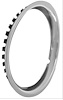 Trim Ring Rally Wheel 14X7 Square Lip Stainless Steel - image 1